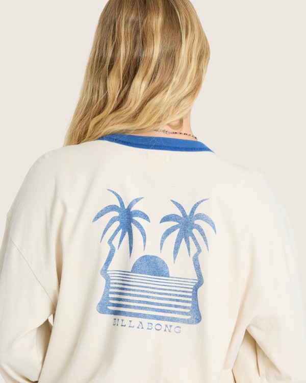 5 Le Love Surf Ringer White BL001111W Billabong