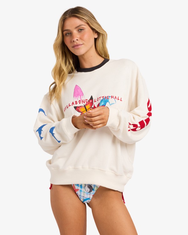 0 Lottie Hall White BL001368 Billabong