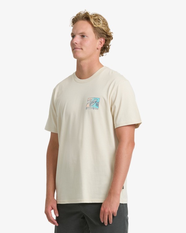 3 CRAYON WAVE PREMIUM SS Beige BL001999M Billabong