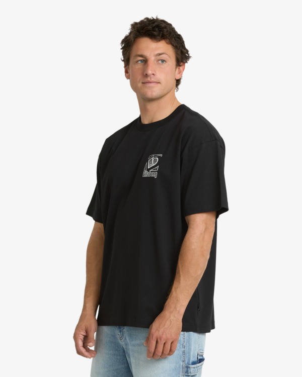 3 SPONNO OG SS Musta BL002009M Billabong