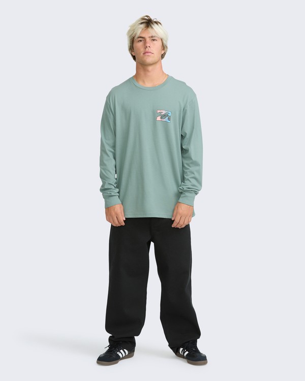 1 CRAYON WAVE PREMIUM LS Vihre&auml; BL003186M Billabong