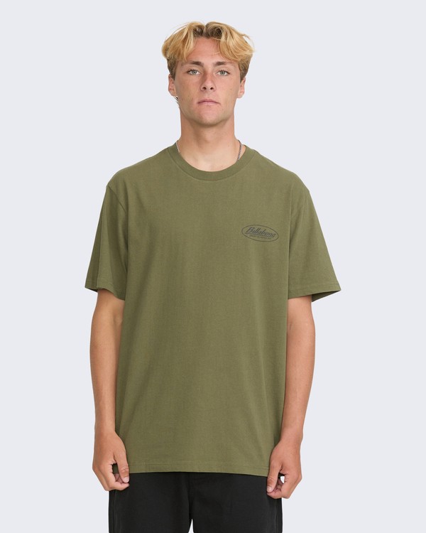 0 OVAL GARAGE PREMIUM SS Valkoinen BL003232M Billabong