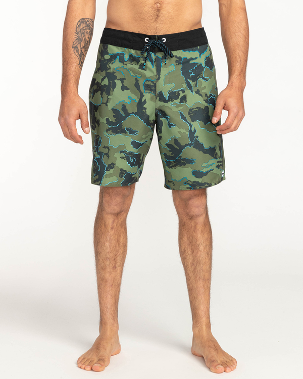 2 Resistance 19" - Original-Boardshorts für Männer Braun C1BS17BIP2 Billabong