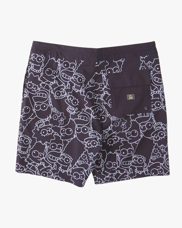 1 Simpsons Family Keyline 18.5" - Boardshort pour Homme Noir C1BS74BIP2 Billabong