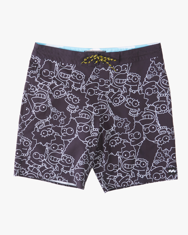 0 Simpsons Family Keyline 18.5" - Boardshort pour Homme Noir C1BS74BIP2 Billabong