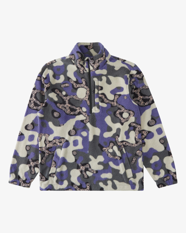 8 ADIV Otis Boundary - Felpa con semi zip da Uomo  C1FL14BIP2 Billabong