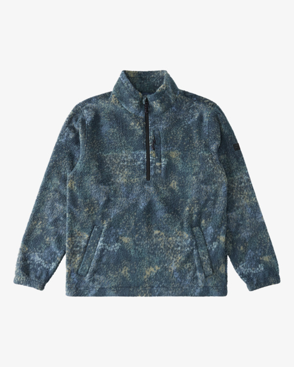 8 ADIV Otis Boundary - Felpa con semi zip da Uomo Brown C1FL14BIP2 Billabong