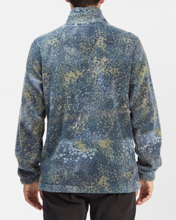 4 ADIV Otis Boundary - Felpa con semi zip da Uomo Brown C1FL14BIP2 Billabong