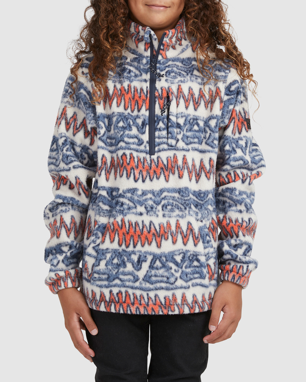 4 Boundary - Sudadera de cuello medio alto con cremallera para Hombre Negro C1FL21BIP2 Billabong