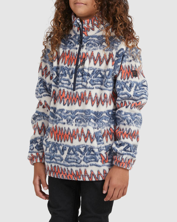 9 Boundary - Sudadera de cuello medio alto con cremallera para Hombre Negro C1FL21BIP2 Billabong