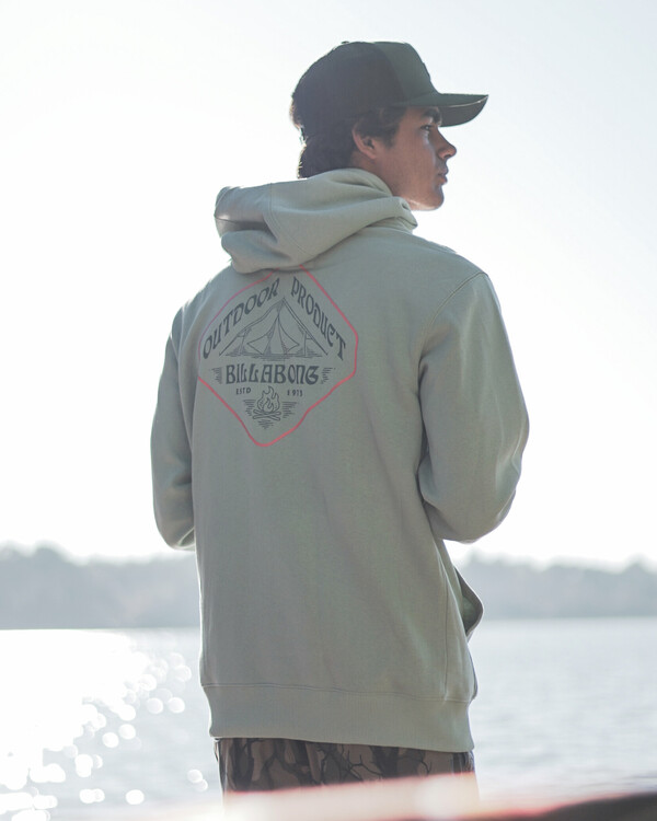 0 Remote - Sudadera con capucha para Hombre Verde C1HO16BIP2 Billabong