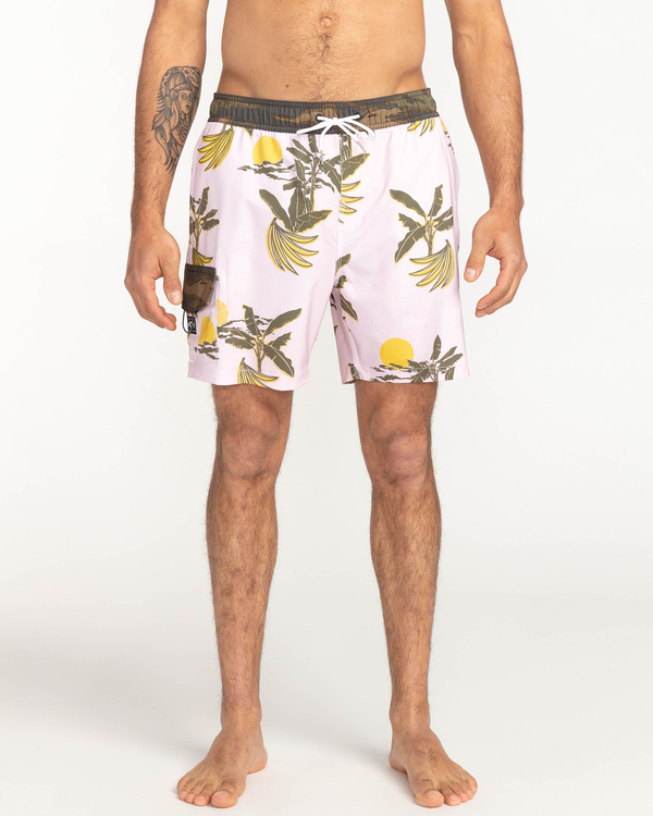 5 Layback - Board Shorts for Men Pink C1LB20BIP2 Billabong