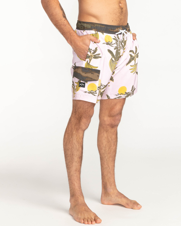 6 Layback - Board Shorts for Men Pink C1LB20BIP2 Billabong