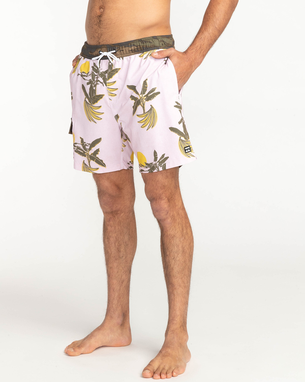 7 Layback - Board Shorts for Men Pink C1LB20BIP2 Billabong