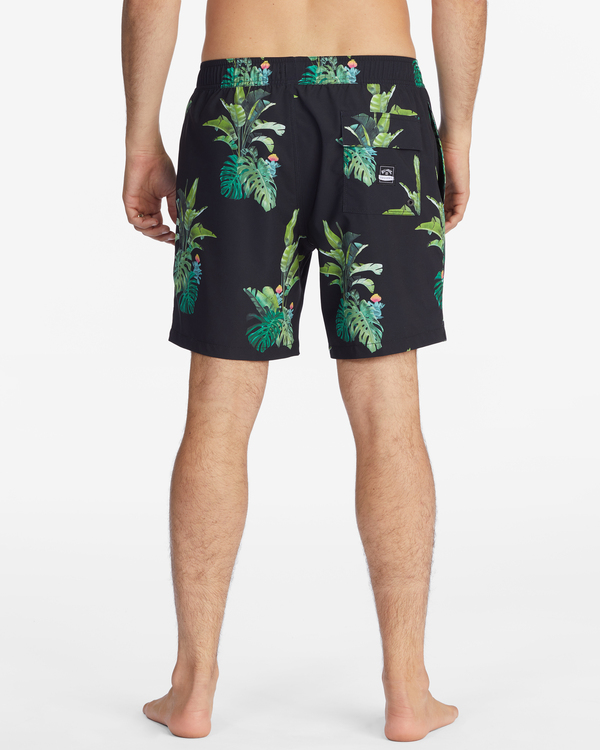 4 Kamea Jungle 16" - Boardshort para Hombre Negro C1LB41BIP2 Billabong