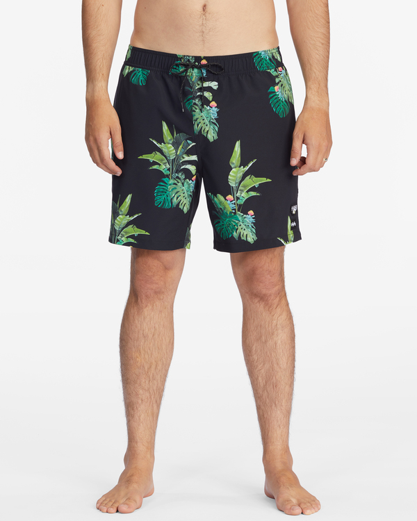 2 Kamea Jungle 16" - Boardshort para Hombre Negro C1LB41BIP2 Billabong