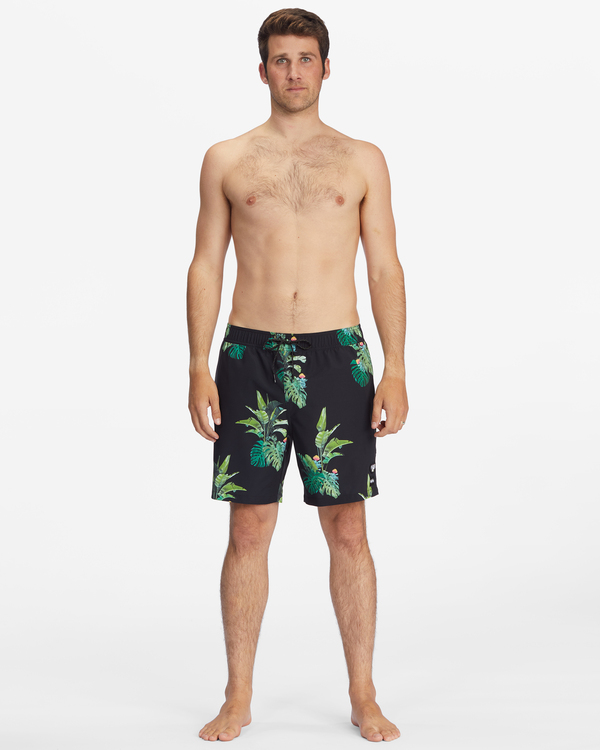 3 Kamea Jungle 16" - Boardshort para Hombre Negro C1LB41BIP2 Billabong