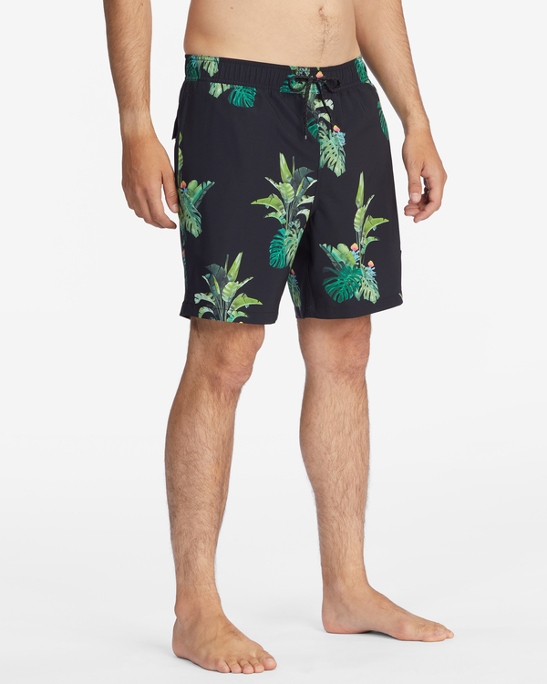 6 Kamea Jungle 16" - Boardshort para Hombre Negro C1LB41BIP2 Billabong