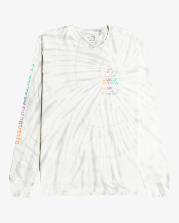 6 Yellow Sun Tie Dye - Long Sleeve T-Shirt for Men  C1LS15BIP2 Billabong
