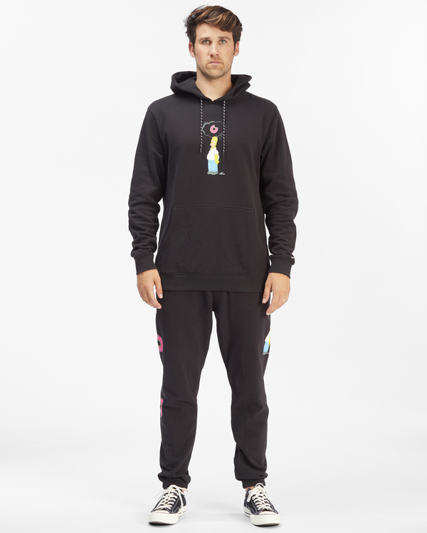 1 Simpsons Donut - Tracksuit Bottoms for Men Black C1PT10BIP2 Billabong