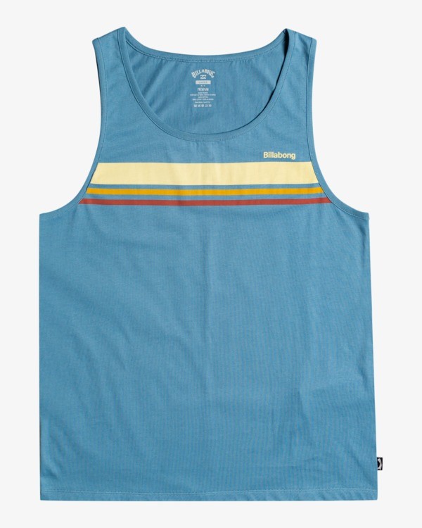 3 Spinner - Camiseta sin mangas para Hombre Azul C1SG07BIP2 Billabong