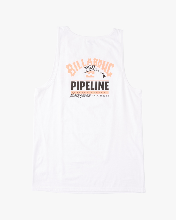 9 Pipeline - Tanktop für Männer Weiss C1SG10BIP2 Billabong