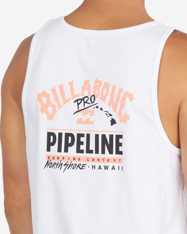 4 Pipeline - Tanktop für Männer Weiss C1SG10BIP2 Billabong