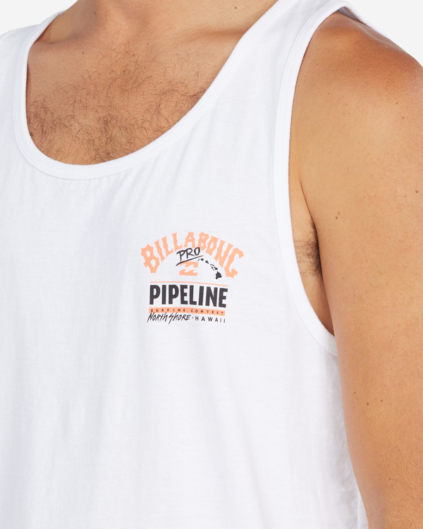 5 Pipeline - Tanktop für Männer Weiss C1SG10BIP2 Billabong