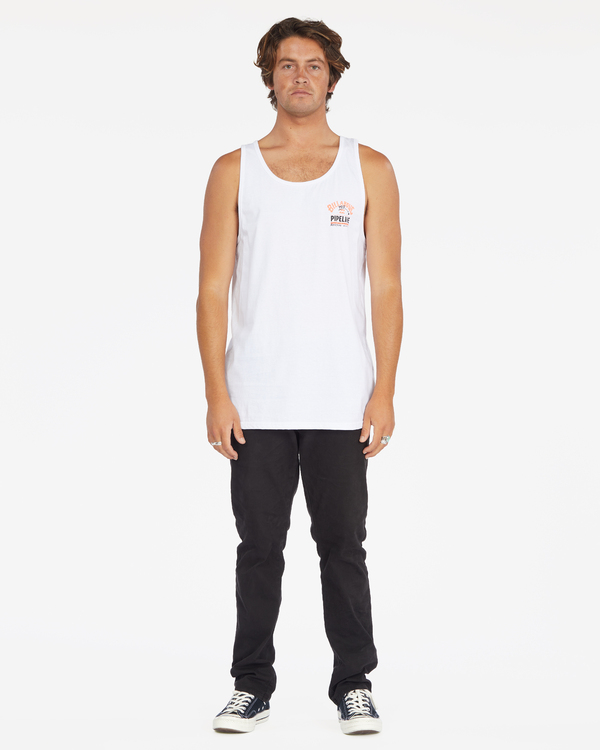 1 Pipeline - Tanktop für Männer Weiss C1SG10BIP2 Billabong