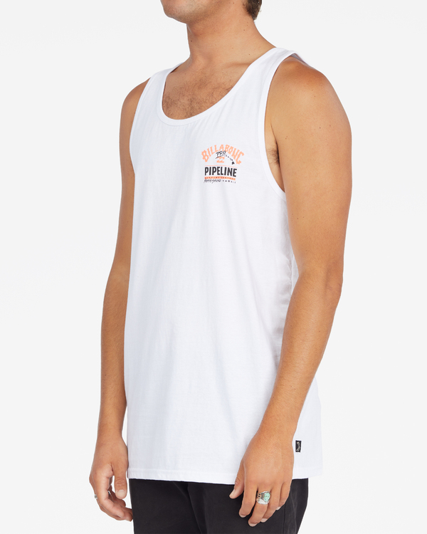 3 Pipeline - Tanktop für Männer Weiss C1SG10BIP2 Billabong