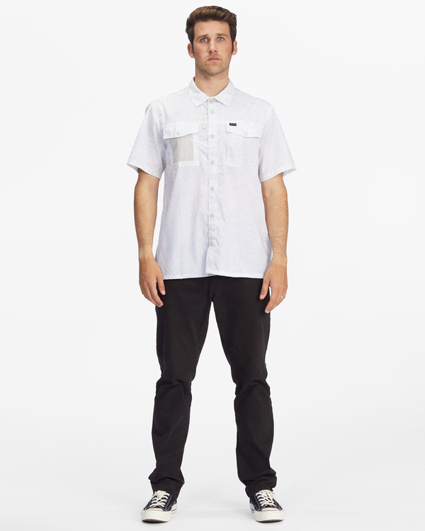 1 Surftrek Otis - Chemise manches courtes pour Homme Blanc C1SH21BIP2 Billabong