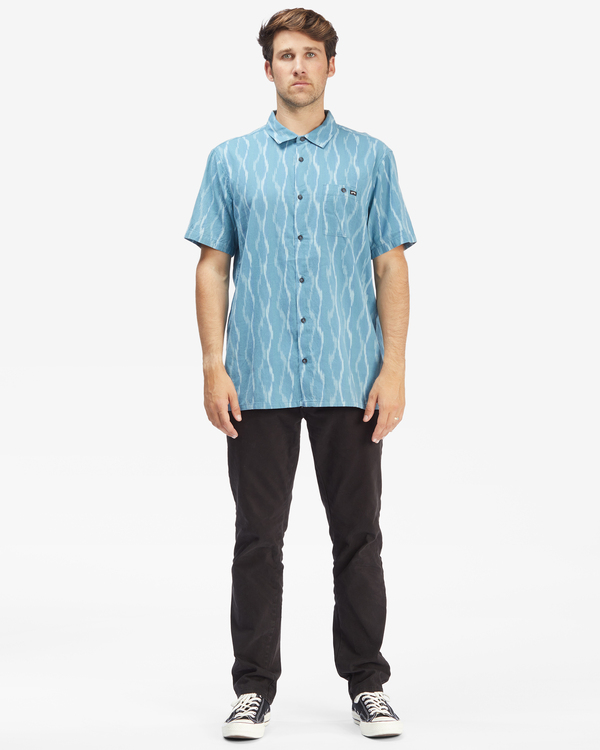 1 Sundays Jacquard - Shirt for Men Blue C1SH23BIP2 Billabong