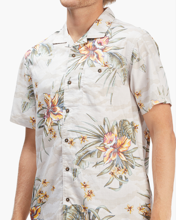 4 Sundays Vacay - Short Sleeve Top for Men Grey C1SH26BIP2 Billabong