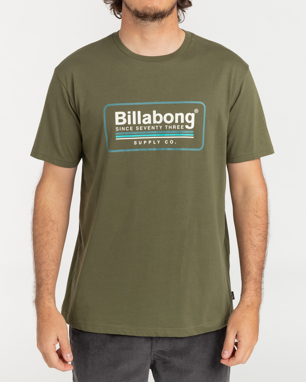 0 Pacifico - T-shirt manches courtes pour Homme Marron C1SS04BIP2 Billabong