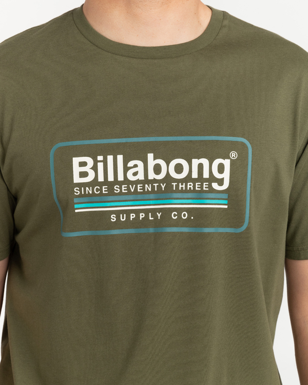 2 Pacifico - T-shirt manches courtes pour Homme Marron C1SS04BIP2 Billabong