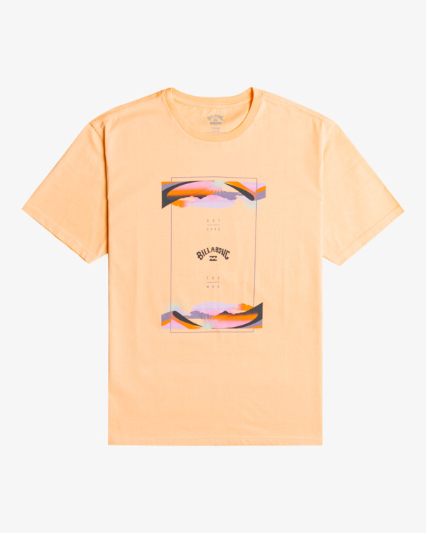 4 Tucked - Short Sleeve T-Shirt for Men Pink C1SS09BIP2 Billabong