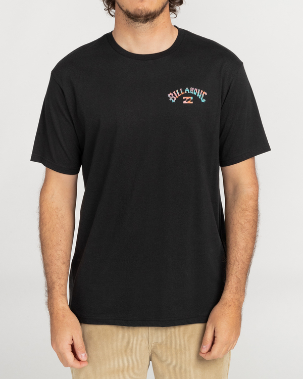0 Arch Fill - Camiseta de manga corta para Hombre Negro C1SS10BIP2 Billabong
