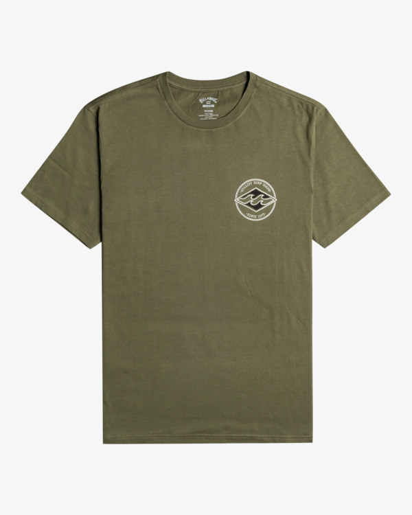 4 Rotor Diamond - T-shirt manches courtes pour Homme Marron C1SS11BIP2 Billabong