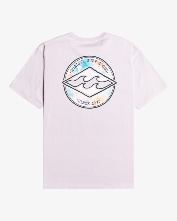 5 Rotor Diamond - Short Sleeve T-Shirt for Men Purple C1SS11BIP2 Billabong