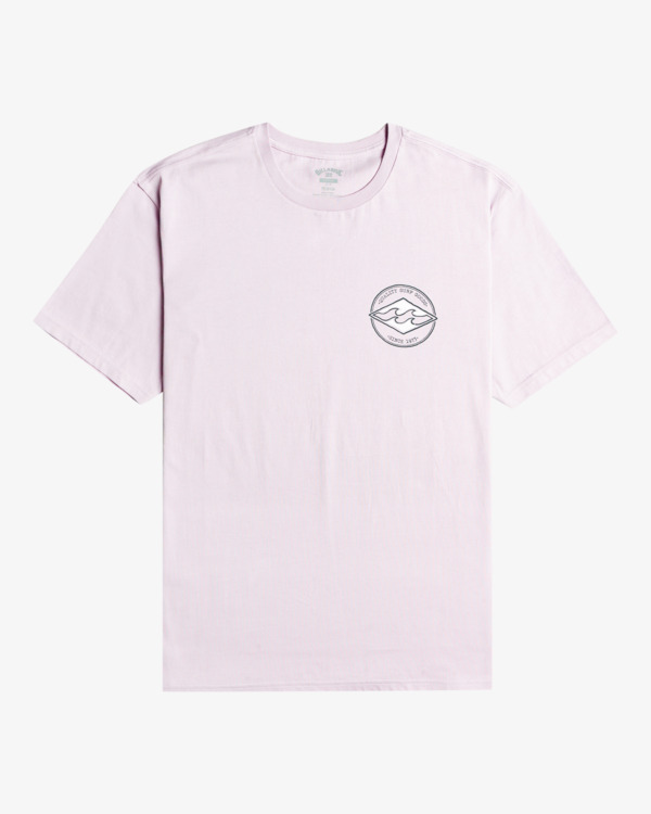 4 Rotor Diamond - Short Sleeve T-Shirt for Men Purple C1SS11BIP2 Billabong