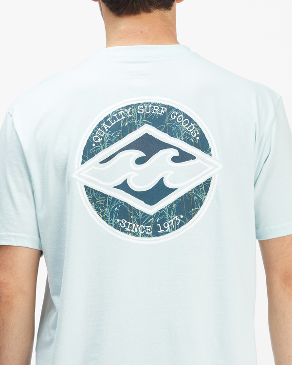 4 Rotor Diamond - Camiseta de manga corta para Hombre Azul C1SS11BIP2 Billabong