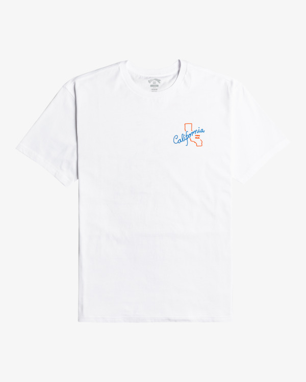 4 Dreamy Place - T-shirt manches courtes pour Homme Blanc C1SS18BIP2 Billabong