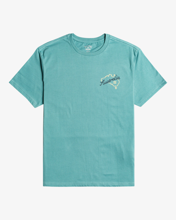 3 Dreamy Place - Short Sleeve T-Shirt for Men Blue C1SS18BIP2 Billabong