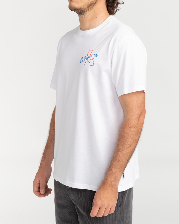 1 Dreamy Place - T-shirt manches courtes pour Homme Blanc C1SS18BIP2 Billabong