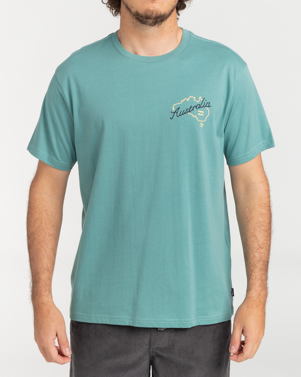 0 Dreamy Place - Short Sleeve T-Shirt for Men Blue C1SS18BIP2 Billabong