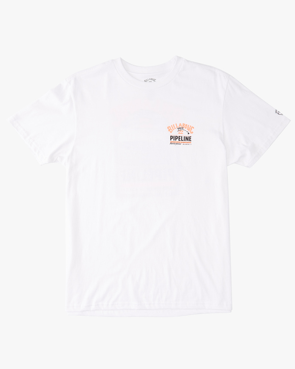8 Pipeline Poster - T-Shirt für Männer Weiss C1SS1ABIP2 Billabong