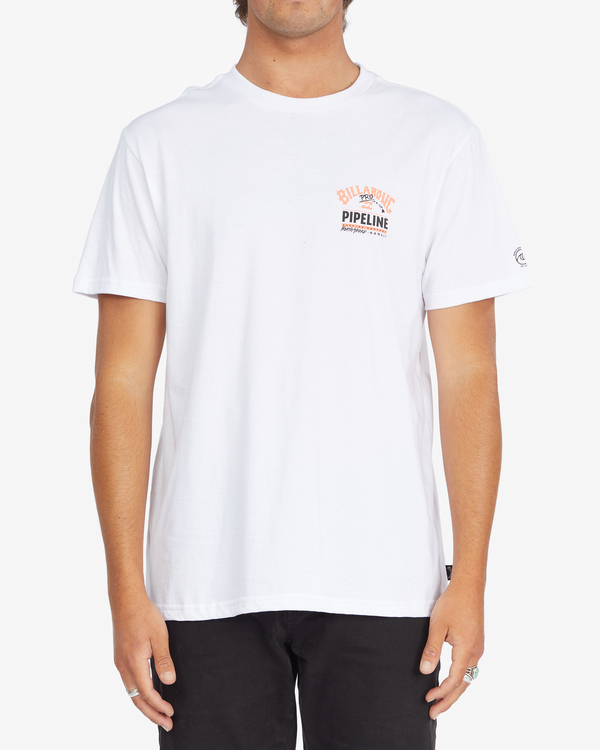 0 Pipeline Poster - T-Shirt für Männer Weiss C1SS1ABIP2 Billabong
