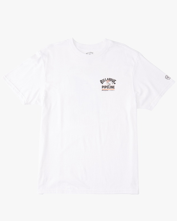 7 Pipeline Tube - Short Sleeve T-Shirt for Men White C1SS1BBIP2 Billabong