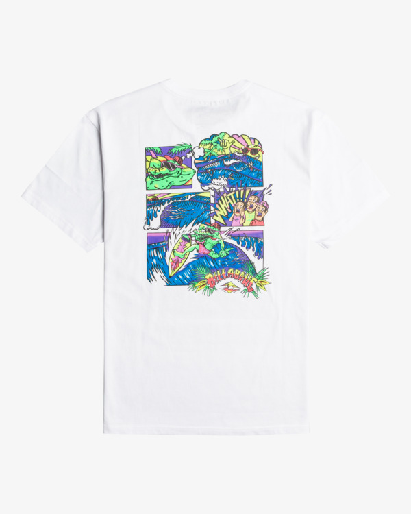 6 Croco Dreams - T-shirt met korte mouw voor Heren White C1SS24BIP2 Billabong