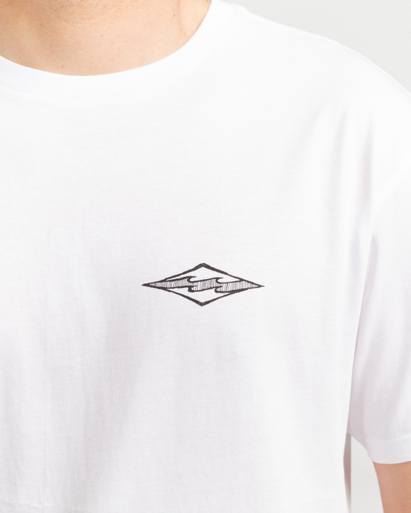 2 Surf Tripping - T-shirt met korte mouw voor Heren White C1SS25BIP2 Billabong